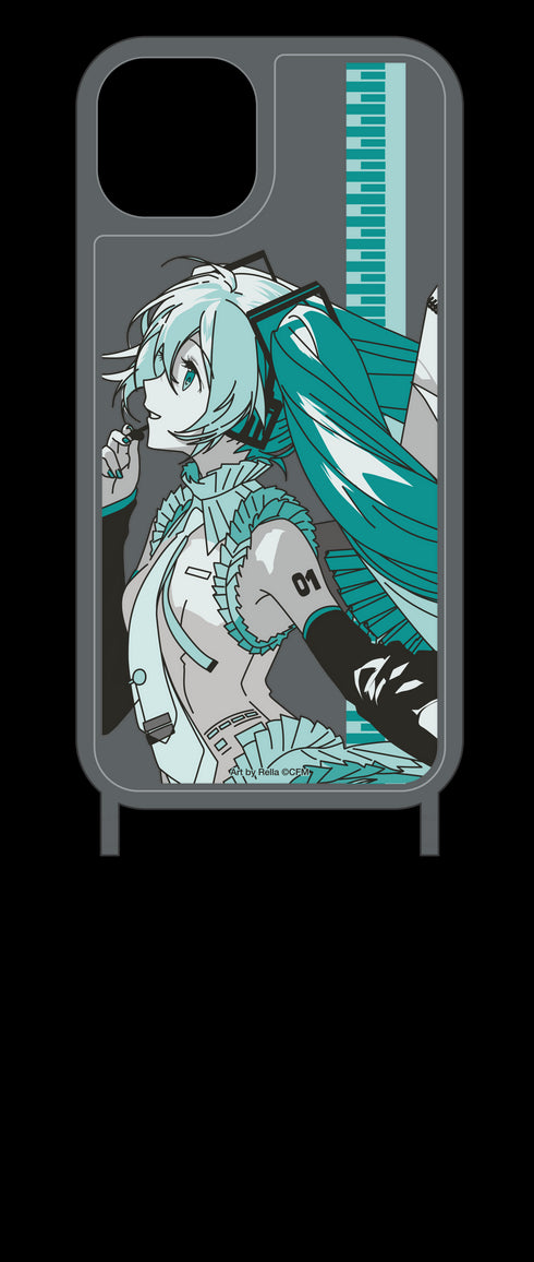 『初音ミクシリーズ』ストラップ付きスマートフォンケース/初音ミク 16th Birthday